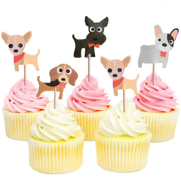 New Dog cake toppers decorations kids party - Picture 1 of 6